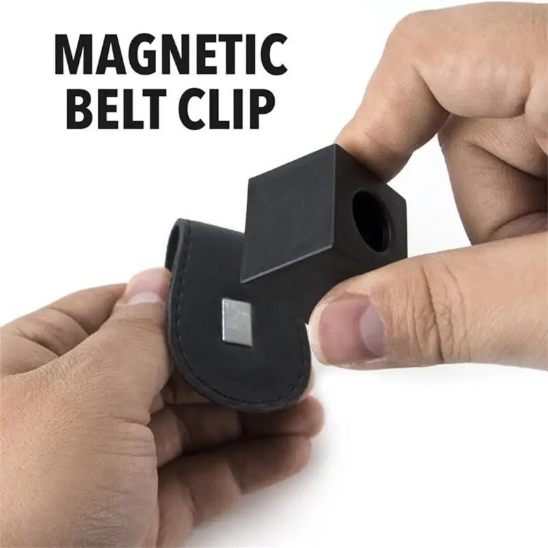 

652F Универсальный держатель для кия для бассейна крепится к ремню Прочный держатель для мела для бассейна