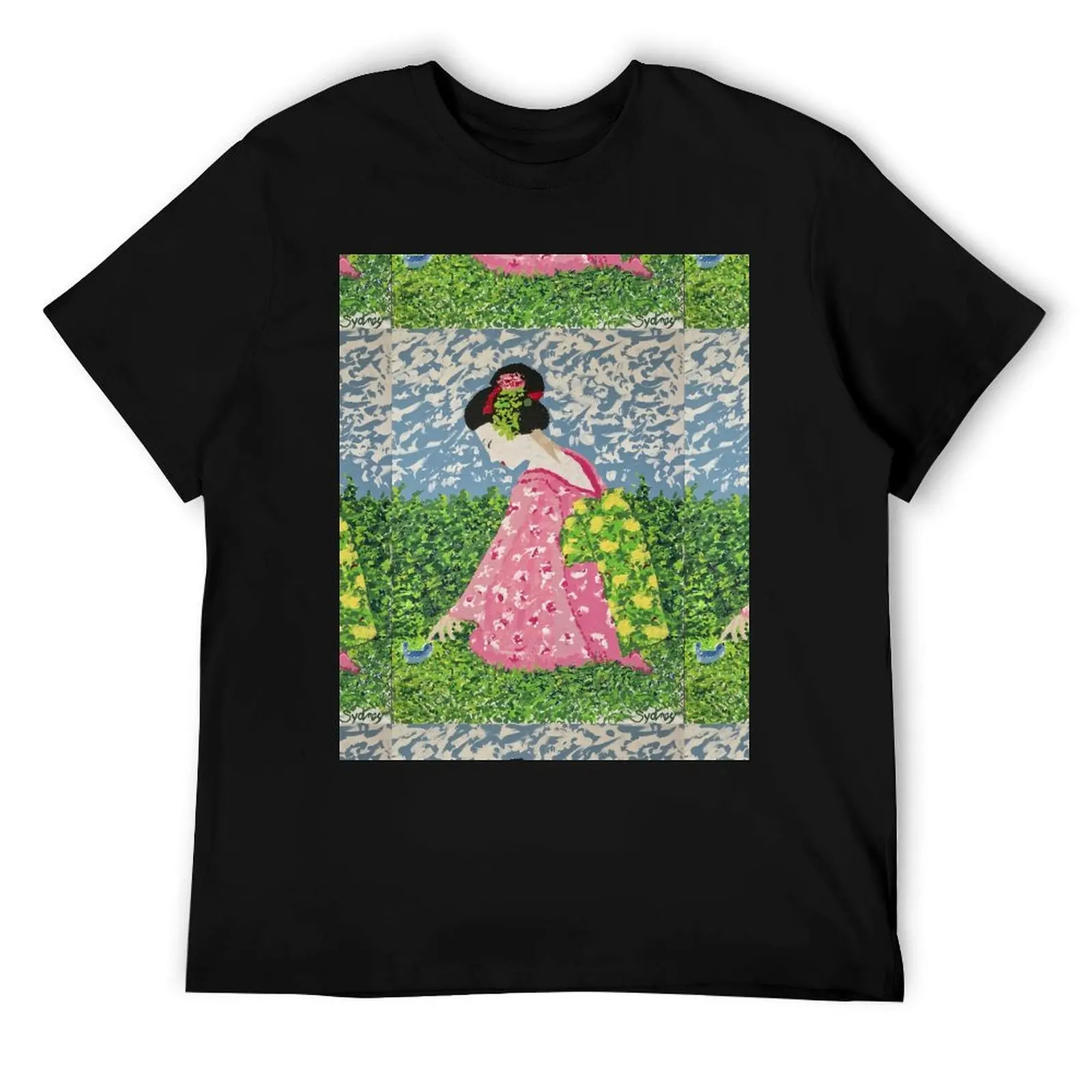 

the Maiko and the Bluebird T-Shirt t shirts for man graphic tees man t shirts for men man t shirt graphic T-Shirt