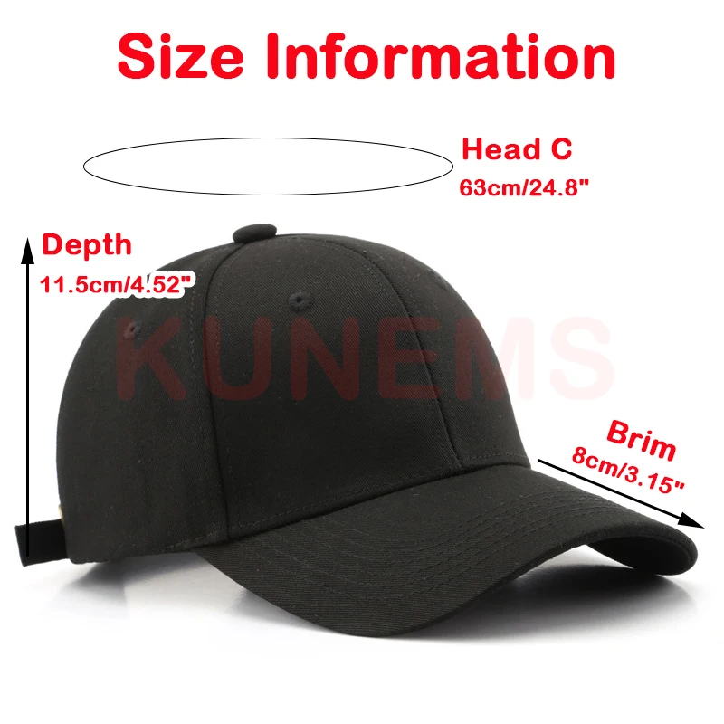 KUNEMS Custom Baseball Cap for Men and Women Logo Customized Hat Men\'s Caps Embroidery Snapback Caps Summer Sun Hats Unisex