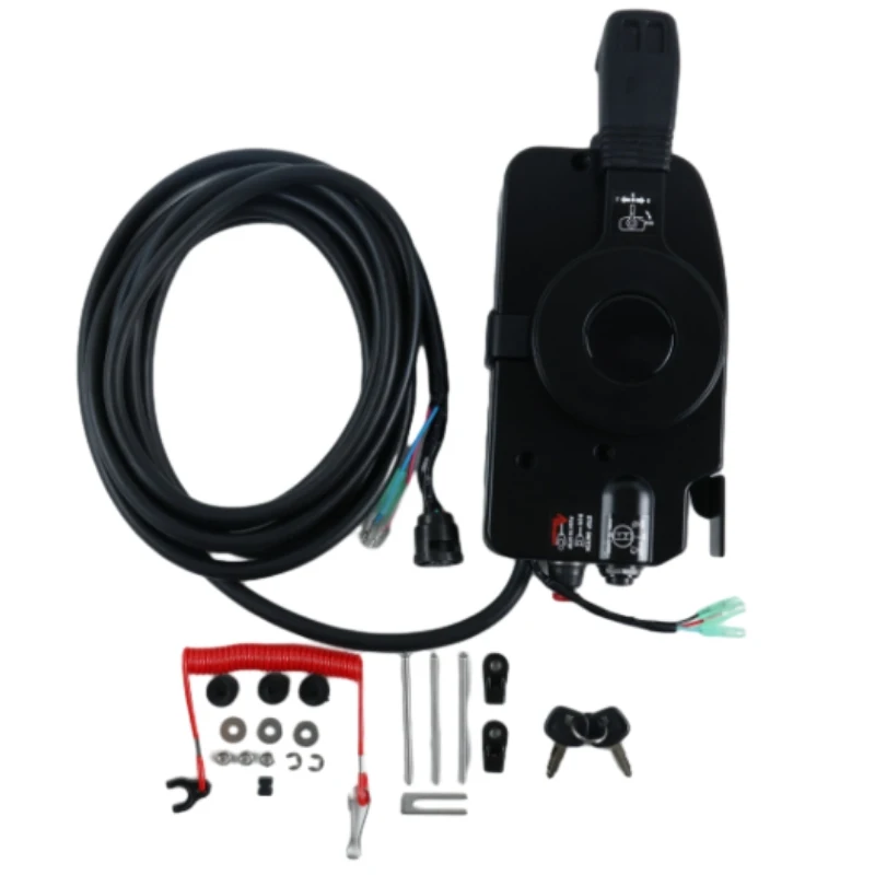 

Aftermarket Marine Parts Side Mount Remote Control Box 3GFQ845001 For Outboard 8Pin