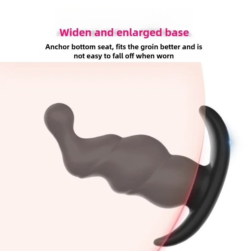 3 Sizes Silicone Wearable Sexy Buttplug Anal Plug Butt Plug G Spot Prostate Massage Masturbation Goods Adult Sex Toys for Couple