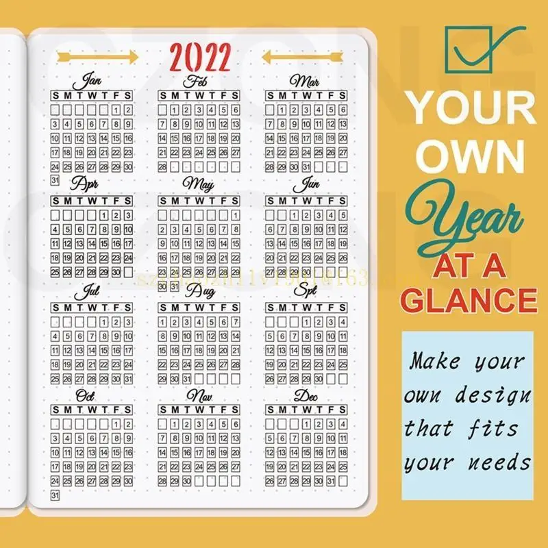 62ka 20 штук журналов шаблоны журнала для журнала «Планировщик ноутбука».