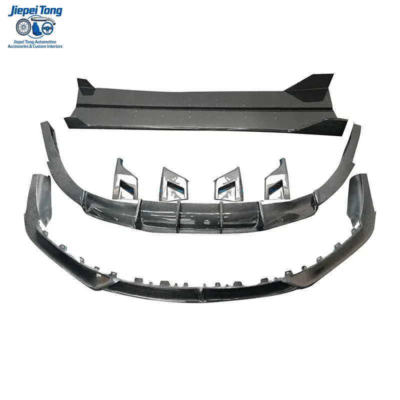 

for 2020+ 912 Front Lip ,Upgraded Main Grille Rear Diffused Spoiler Body Kit Modified From Old to New Upgrade