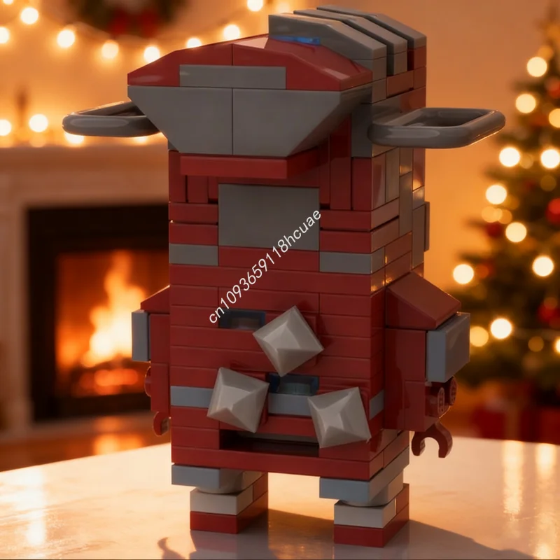 

156 шт. MOC Kullervo BrickHead Warframe модель строительные блоки строительная сборка DIY образование кирпич Рождественский подарок игрушка для детей