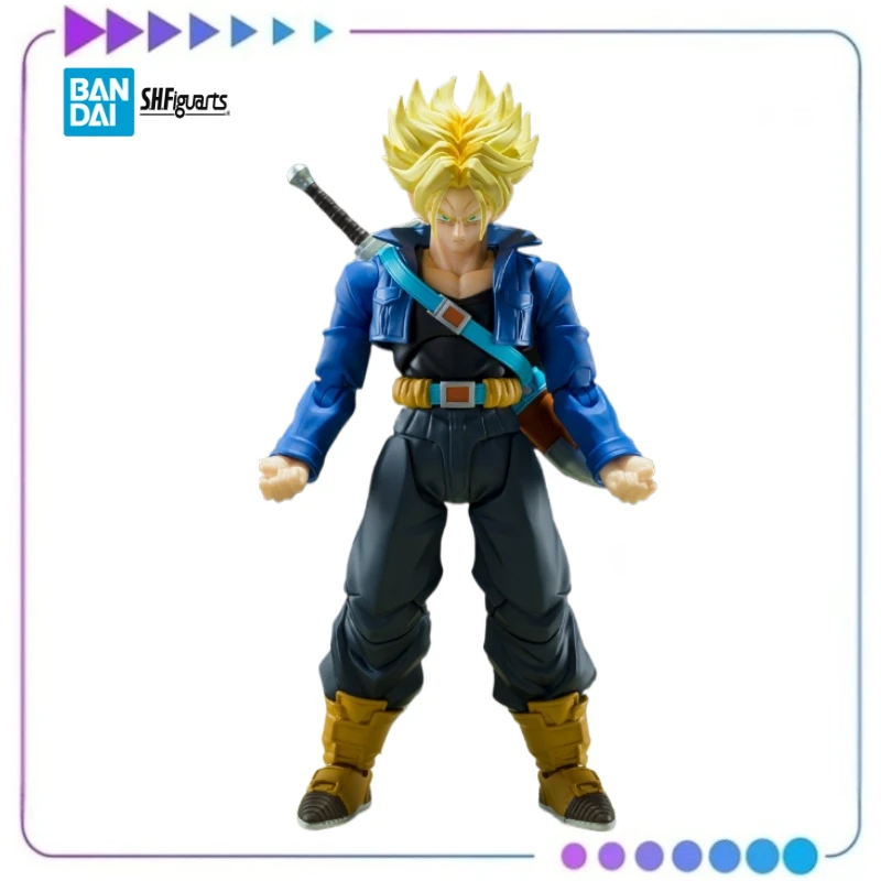 

【Pre Sale】BANDAI SPIRITS SHF Dragon Ball Z Super Saiyan Trunks-The Boy From The Future Action Figure Model Anime Toys