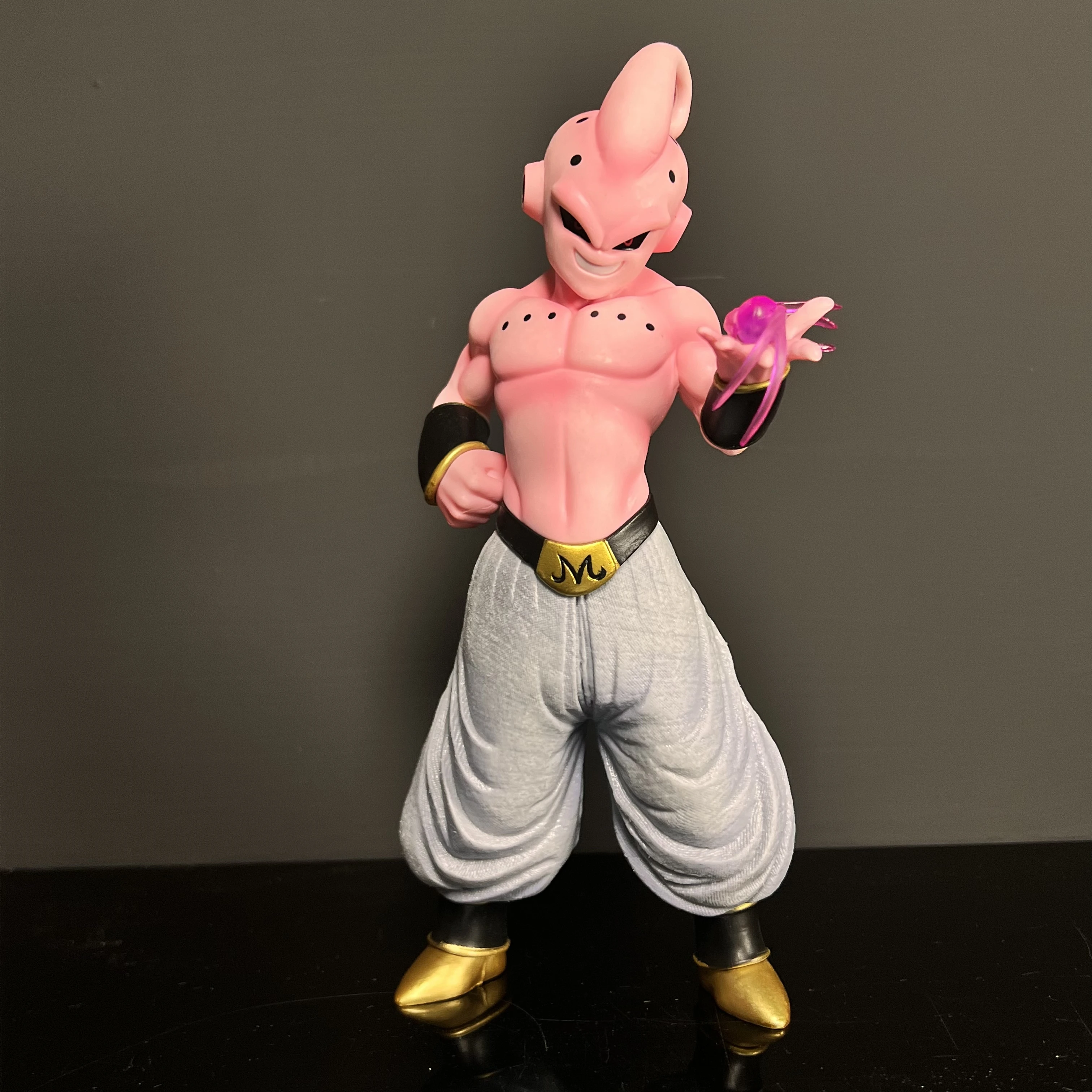 20cm Dragon Ball Z Majin Buu Action Figures Make Faces Buu  Anime   Figure Anger Buu Figures Collection Dbz Decor Model Toy Gift