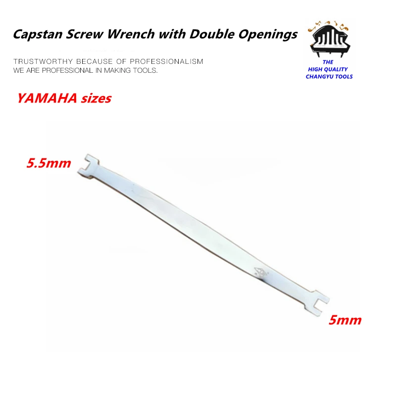 

Capstan Screw Wrench with Double Openings 5mm + 5.5mm ，YAMAH，Piano tuning repair tool accessories