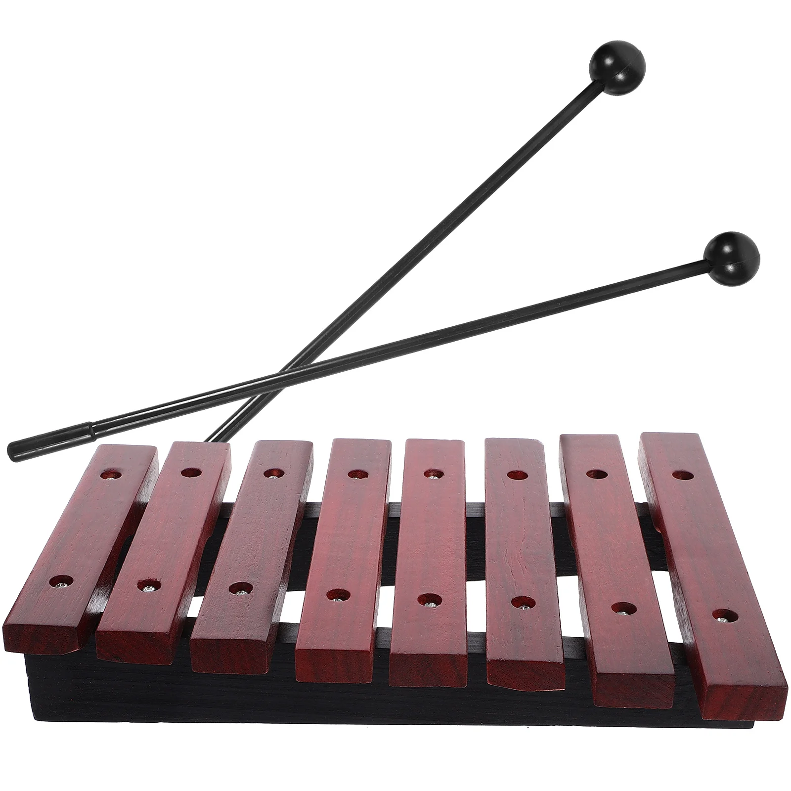 

1 set Eight-tone Xylophone Kids Musical Instruments Percussion Toy Small Clear Sound Educational Gift
