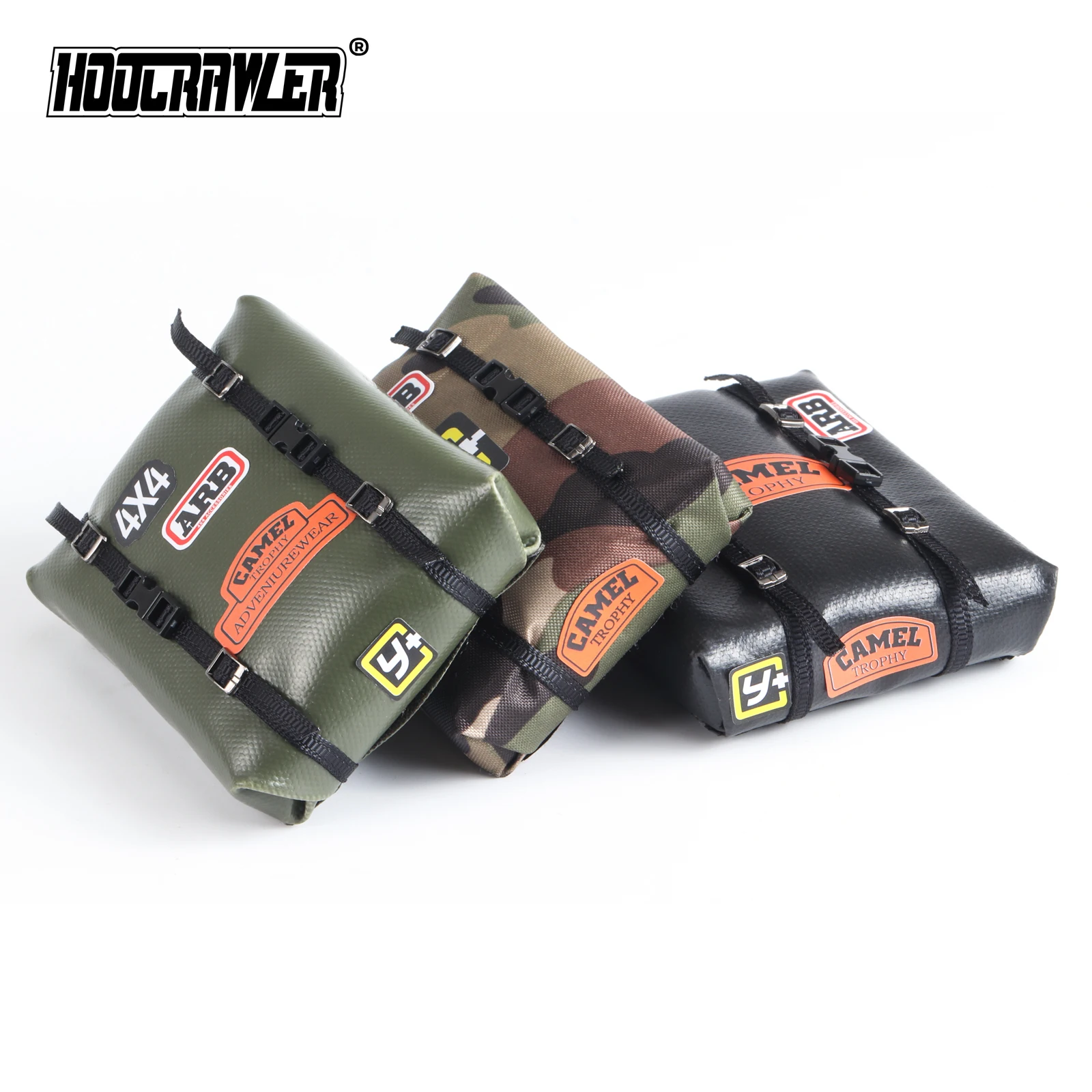 RC Simulated Roof Luggage Tent Bag Decorate Handmade Scale Simulated Tent for 1/16 1/18 1/24 RC Crawler TRX4M SCX24 Fcx24 MN WPL