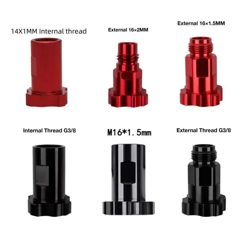Universal Quick Connector Spray Gun Adapter M16x1.5/2 G3/8 External Fits Disposable Paint Cup for Professional Painters