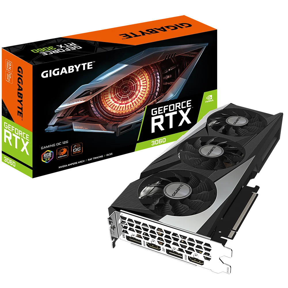 Goede Prijs Grafische Kaarten Rtx 3060 12 Gb voor Computer Server Gaming Geen Lhr GigabyteRtx3060 Rtx 3060 Ti Grafische kaart GPU