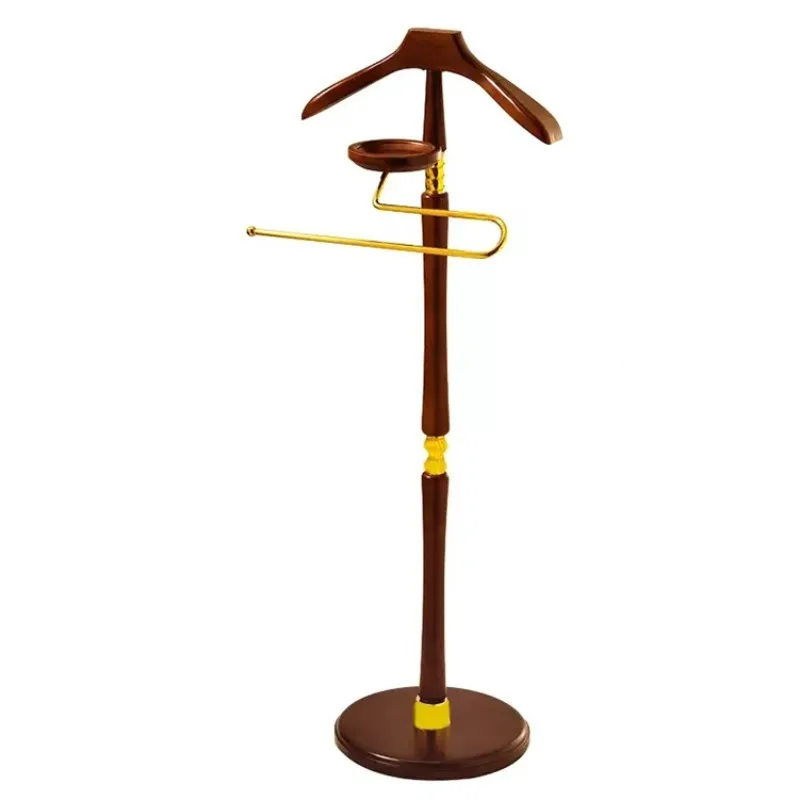 Luxury wooden creative single-layer hangers for family bedrooms or hotel suites for living room business use