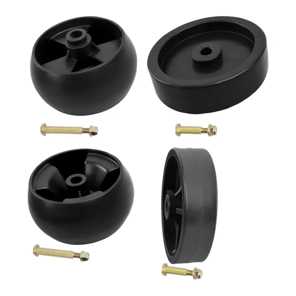 4 Pack Deck Wheels 734-0973 & 734-04155 For LTX1040, LTX1042, LTX1045, LTX1046, LTX1046KW, LTX1046M Lawn Mower Accessories
