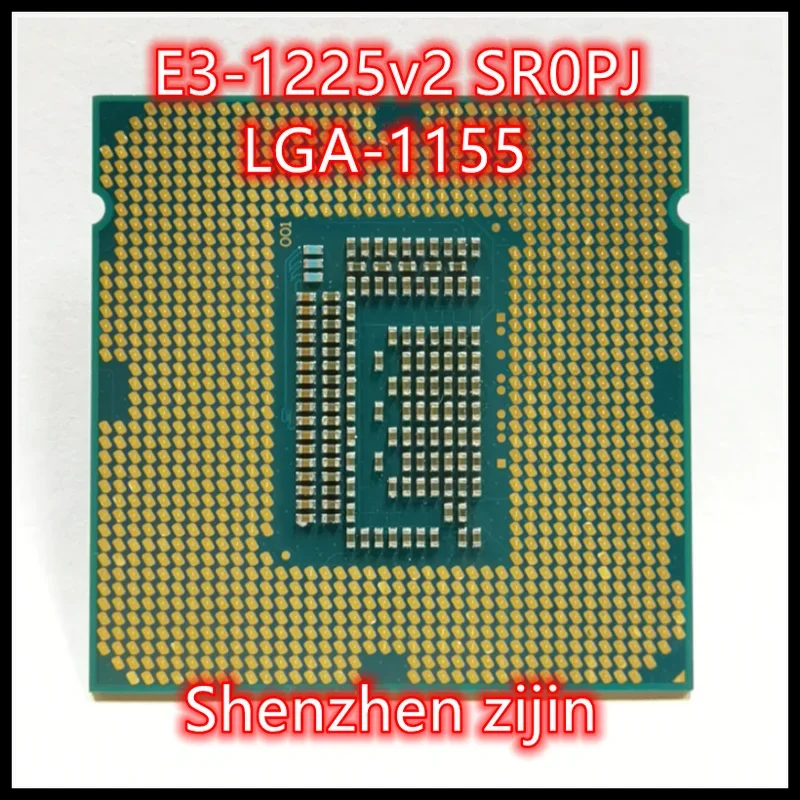 E3-1225 V2 SR0PJ E3 1225v2 E3 1225 V2 3.2 GHz Quad-Core Quad-ด้าย CPU Processor 8M 77W LGA 1155