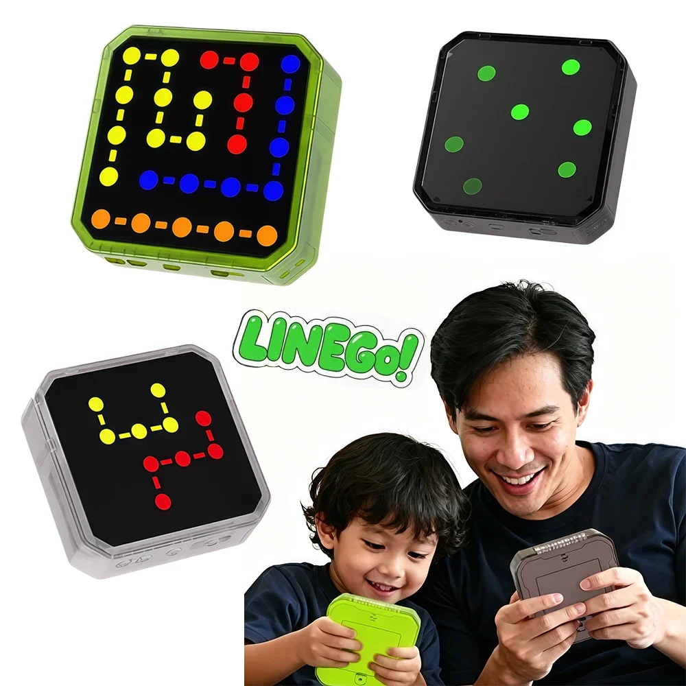 Handheld Electronic Puzzle Game Toy, Brain Teaser Game Console,Logic Training Kids Educational Learning Toy Home Travel Birthday