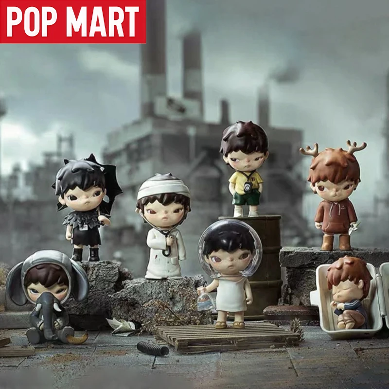 POP MART HIRONO: City of Mercy Series Blind Box Collectible Figures — A Soothing Desktop Ornament and Surprise Blind Box.