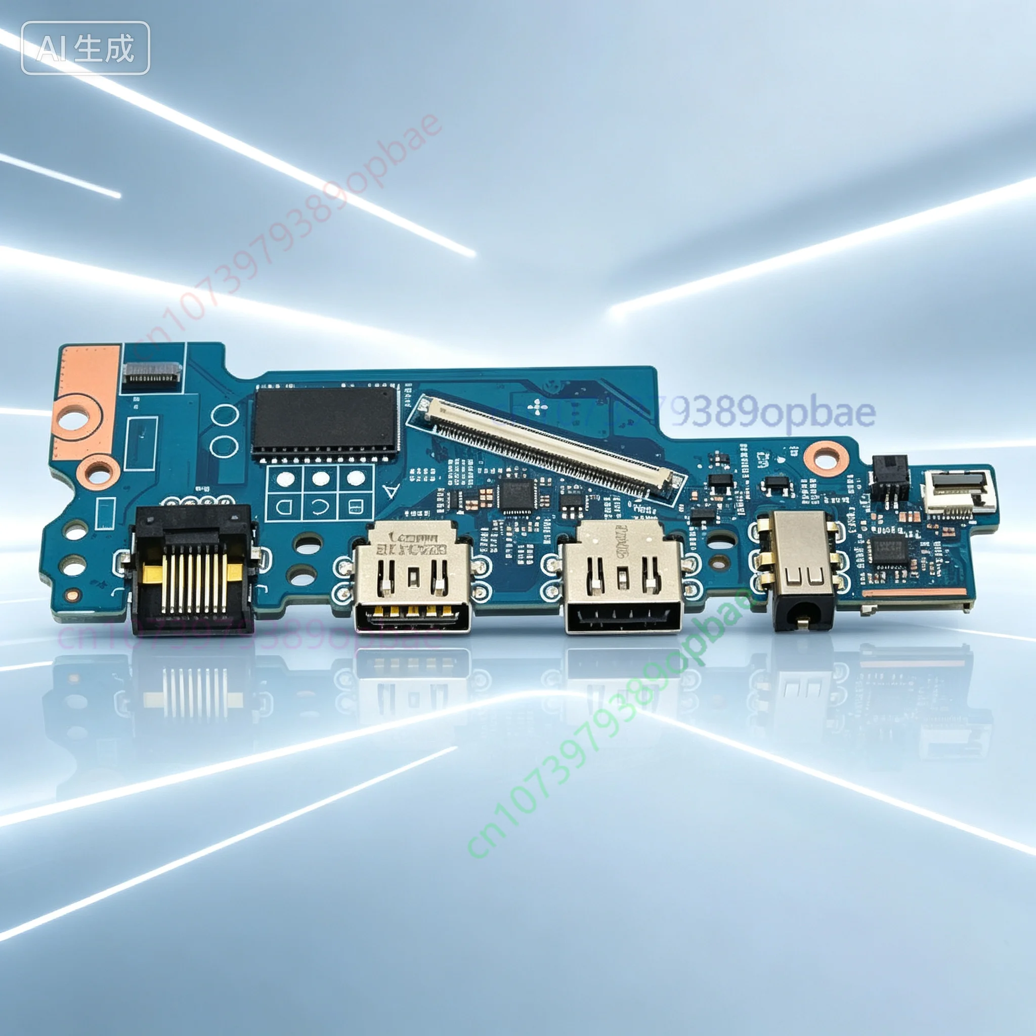 Replacement USB Audio SD Card Reader RJ45 IO Board for Latitude 3520 E3520 MCCDH