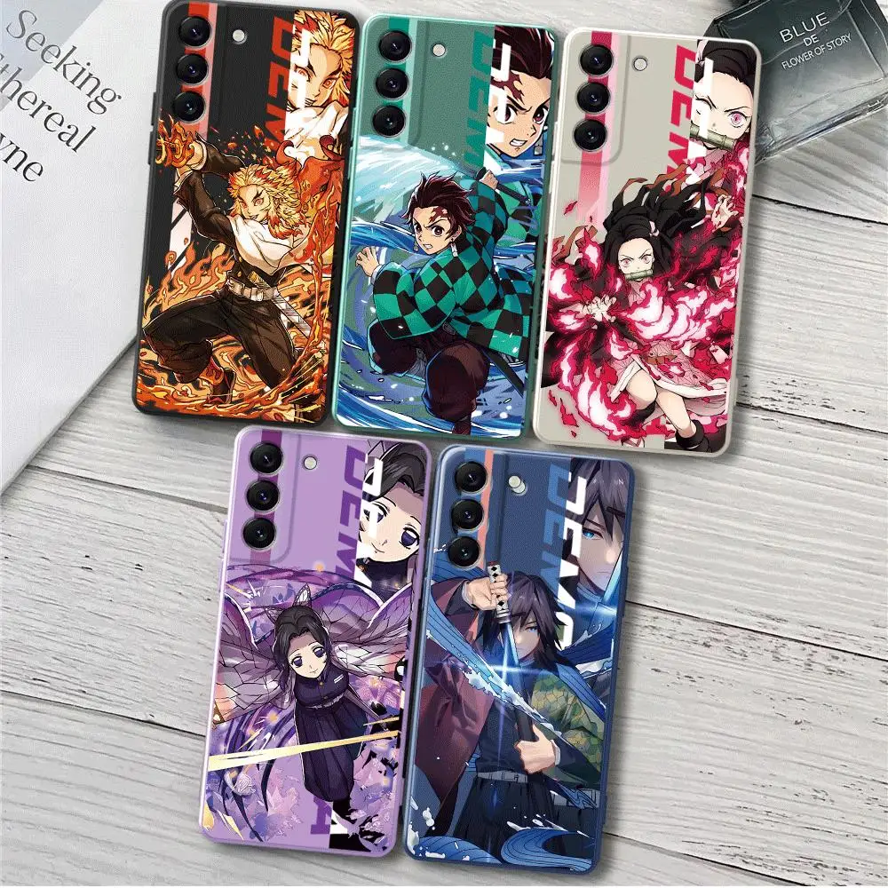 Demon Slayer Case for Samsung Galaxy A34 A53 A54 A52 A72 A12 A23 A22 A42 A21s A33 A73 A24 A32 A11 A13 Soft Cover