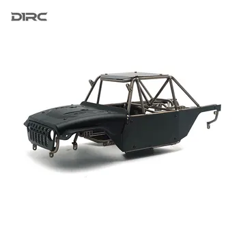 Titanium alloy frame 313mm wheelbase body shell for 1/10 RC Crawler Car VP Ripper Axial SCX10 II 90046 upgrade parts