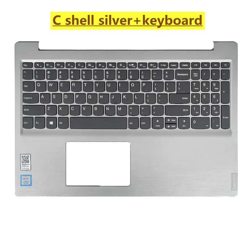 Laptop Shell for Lenovo 340C-15IWL S145-15IKB V15-IIL L340-15 Notebook Keyboard C Shell with Keyboard New for Lenovo Notebook