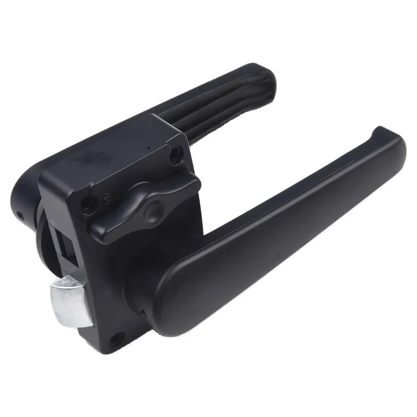 

Handle Lever Latch Door Lock Black Black Color Elegant And Strong Protection Keyless And Convenient Package Content