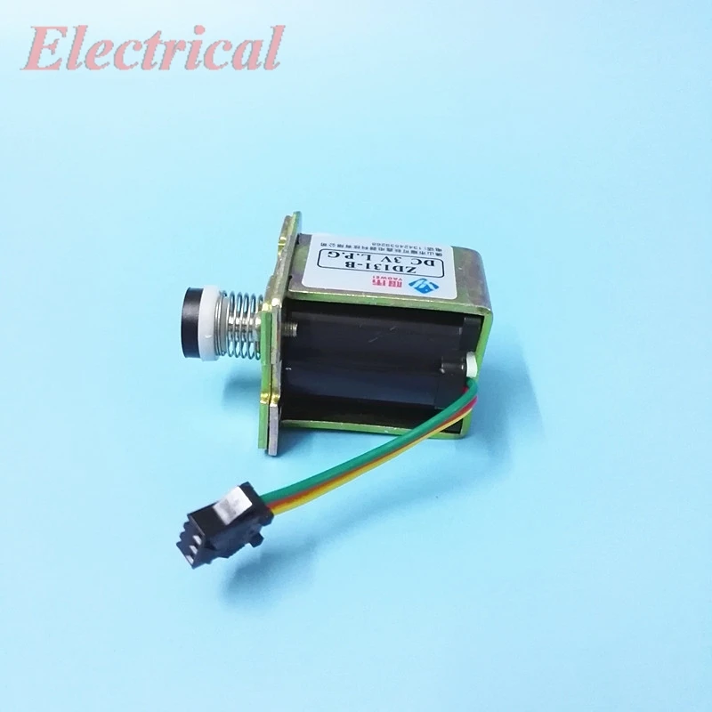 1pc DC 3V Absorption Self-Priming Solenoid Valve Left Mount Hole Flameout Protection Ignition Accessories For Gas Range Kitchen