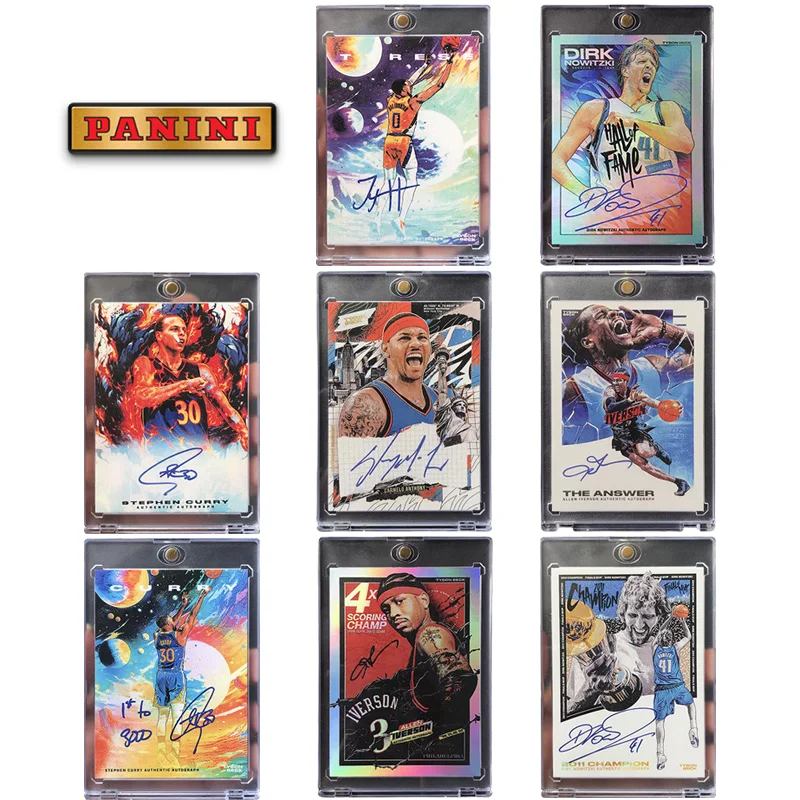 

Panini 2024 Tyson Beck Nba Stephen Curry Dirk Nowitzki Tyrese Haliburton Diy Basketball Star Autograph Trading Card Gift Collect