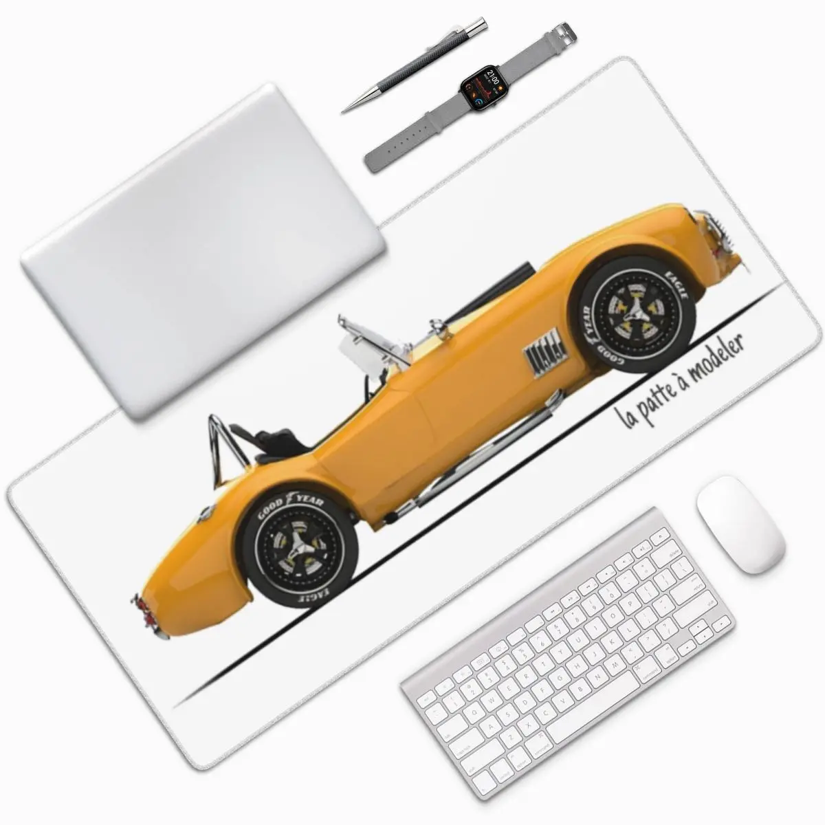 

Shelby AC Cobra 427 Large Mouse Pad Computer Keyboard Mouse Mat Gaming PC Laptop Desk Mat Office Accessories Table Mats