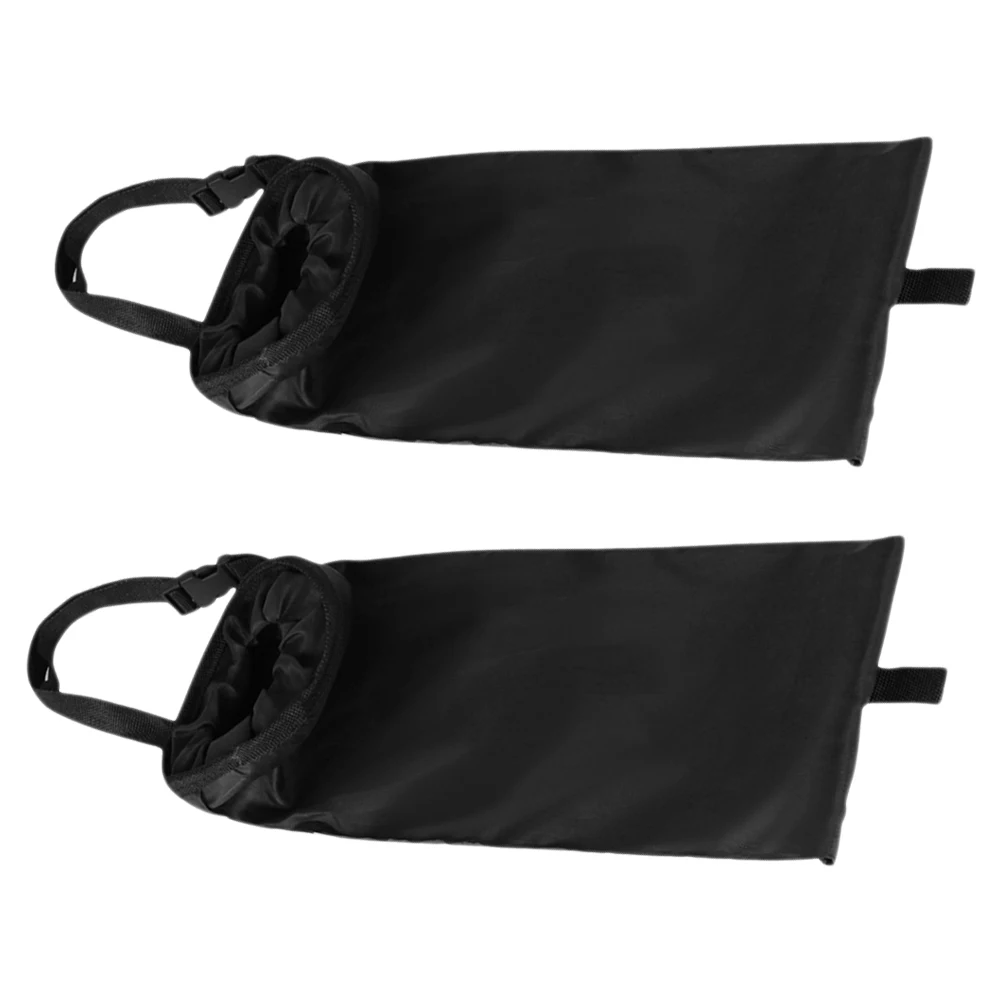 

2pcs Car Trash Bags Storage Oxford Cloth Large Capacity Garbage Can Front Back Seat Car Accessories Automotive Organizer