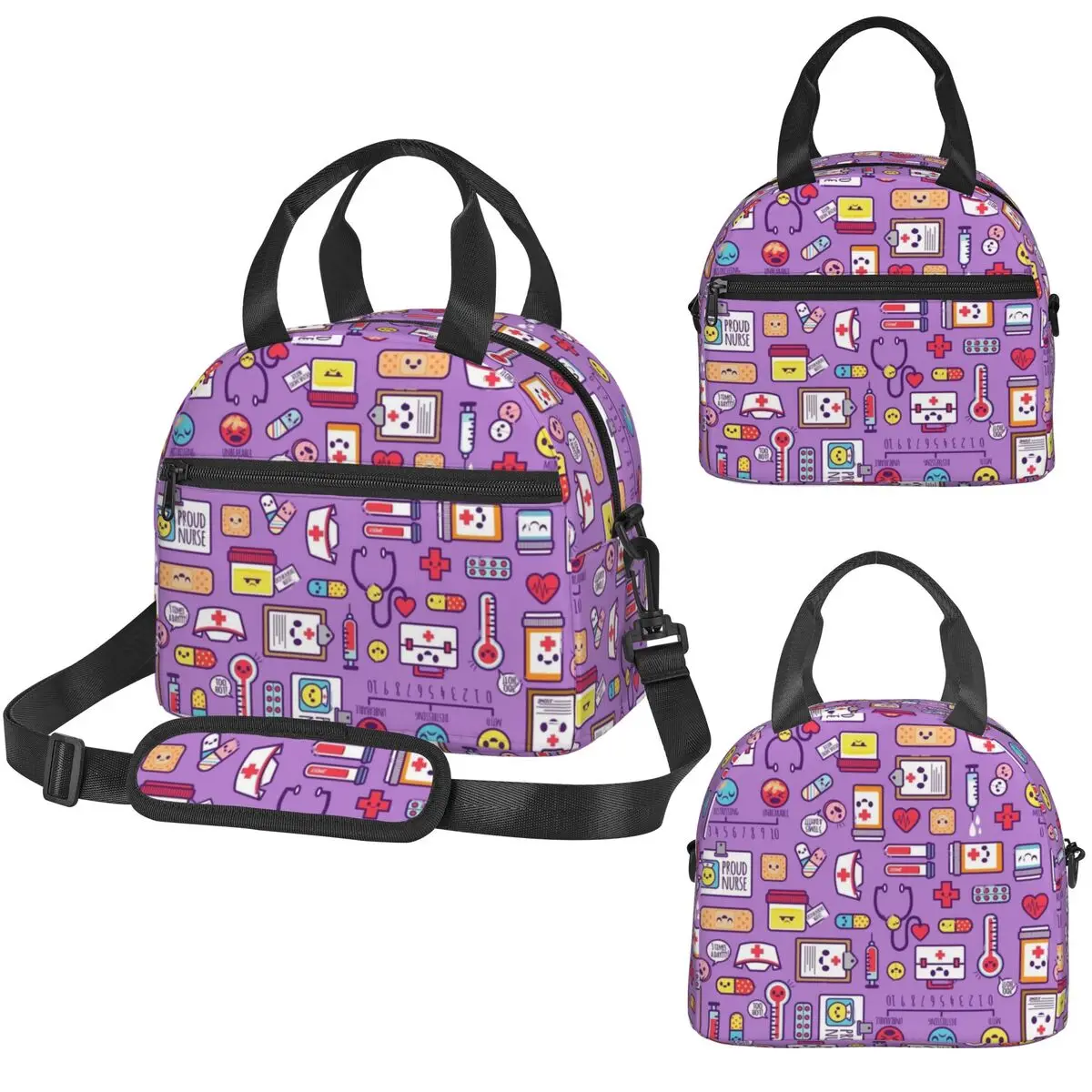 

Термосумка для обедов для детей, школьный ланч-бокс, портативная сумка-холодильник для еды