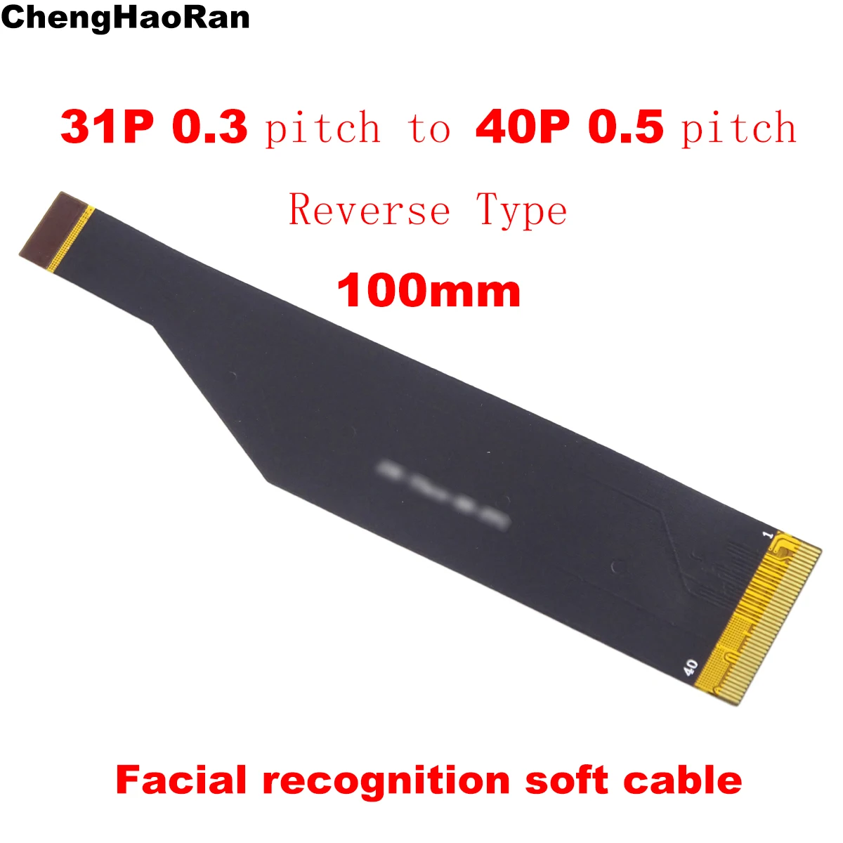 

ChengHaoRan 2PCS 5PCS 10PCS Pitch 0.3mm 31pin to 1.0mm 40Pin FFC FPC Flexible Flat Cable for LCD