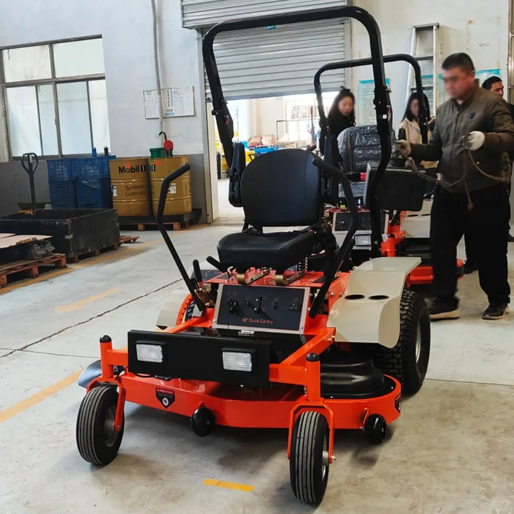 

Driving type zero-turn lawn car High horsepower garden lawn mower zero-turn mount lawn mower noego minitractor