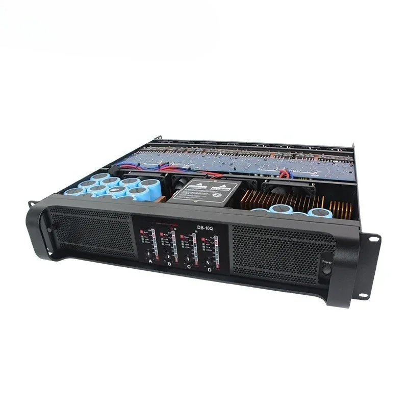 4 Channels 1000 Watt Amplifier Board DS-10Q 10 Capacitor High End Tube Amplifiers