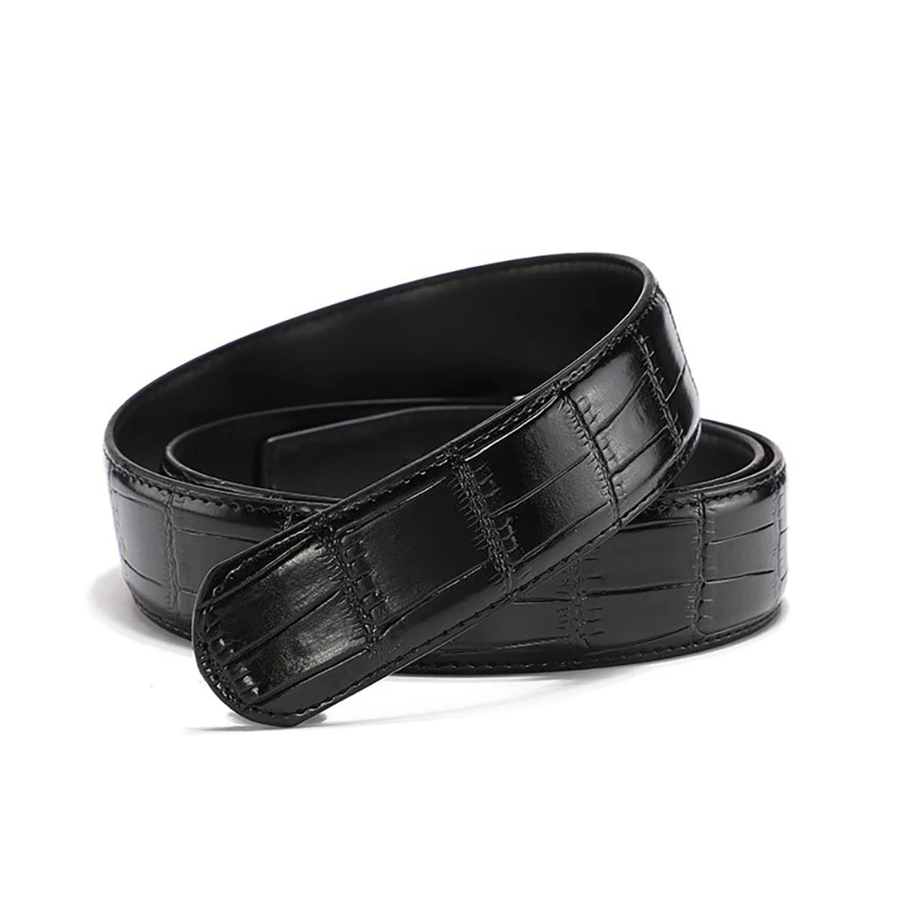 150cm 140cm Vintage Luxury Designer Belts Men High Quality Male Women Belt Genuine Real Leather without Buckle Strap for Jeans