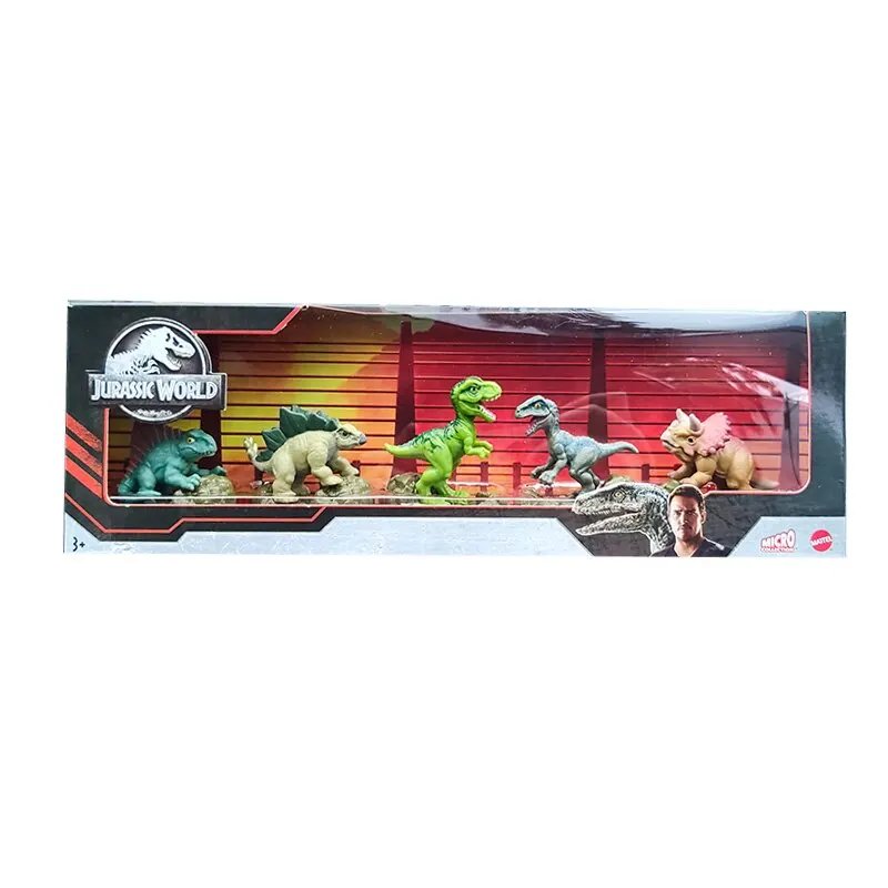 ألعاب ديناصور صغيرة قابلة للتحصيل من Jurassic ، tirannosaurus Rex Triceratops نموذج عمل ديمترودون ، GXW45 ، 5