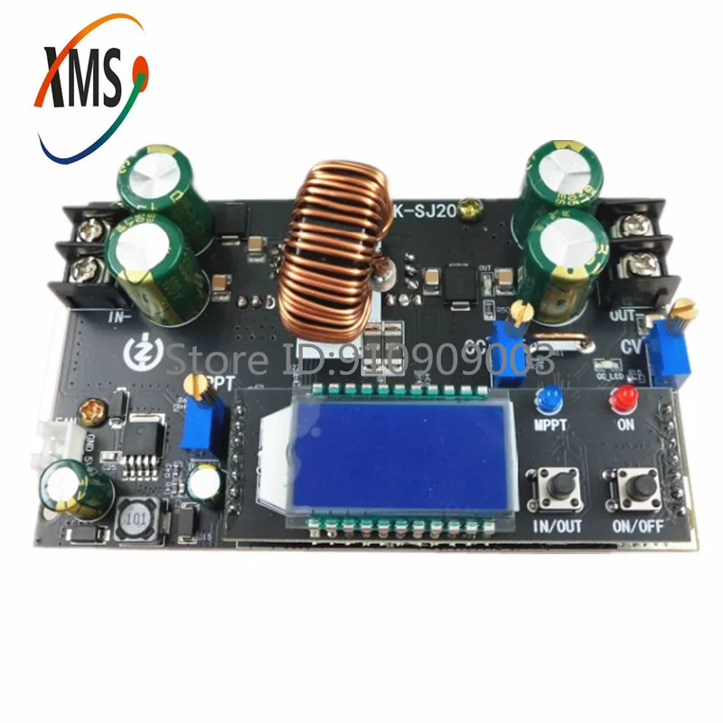 ZK-SJ20 300W High Power Lift-off Power Module Solar MPPT Input 7-80V Output 1.4-79V 20A Adjustable Voltage Regulator Module