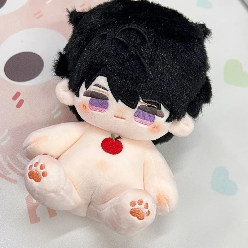 20cm Anime jeu amour et espace profond Kawaii Cosplay corps de poupée en coton doux avec squelette habiller peluches jouet figurines Fans cadeaux