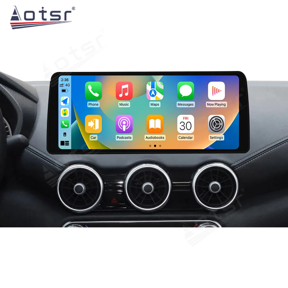 12.3 "8 Core أندرويد Carplay سيارة الوسائط المتعددة راديو السيارات لنيسان سنترا 2020 2021 2022 2023 2024 نظام تحديد المواقع والملاحة رئيس وحدة #6