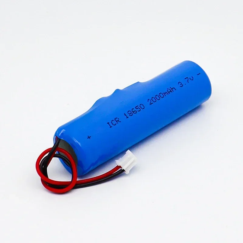 Original 3.7V 2000mAH Rechargeable Lithium Battery 18650 Li-ion with PCB PH2.0-2P Battery for Fishing LED Light Bluetooth 4.2V