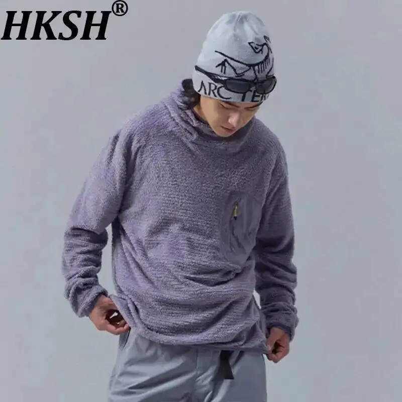 

HKSH американская легкая дышащая толстовка с капюшоном осень-зима новая мужская теплая толстовка с капюшоном топы женский шикарный пуловер HK11719