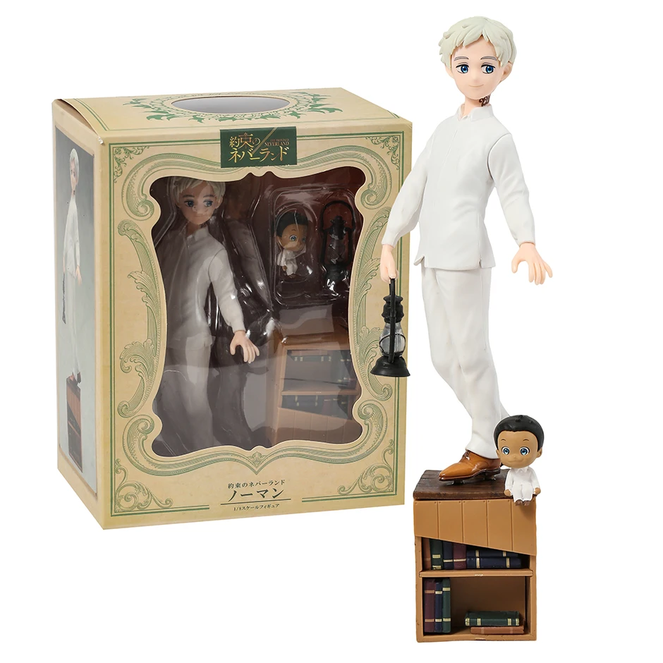 The Promised Neverland Emma Figure Q Version Visage Changeant - Statue Collection Personnage Anime