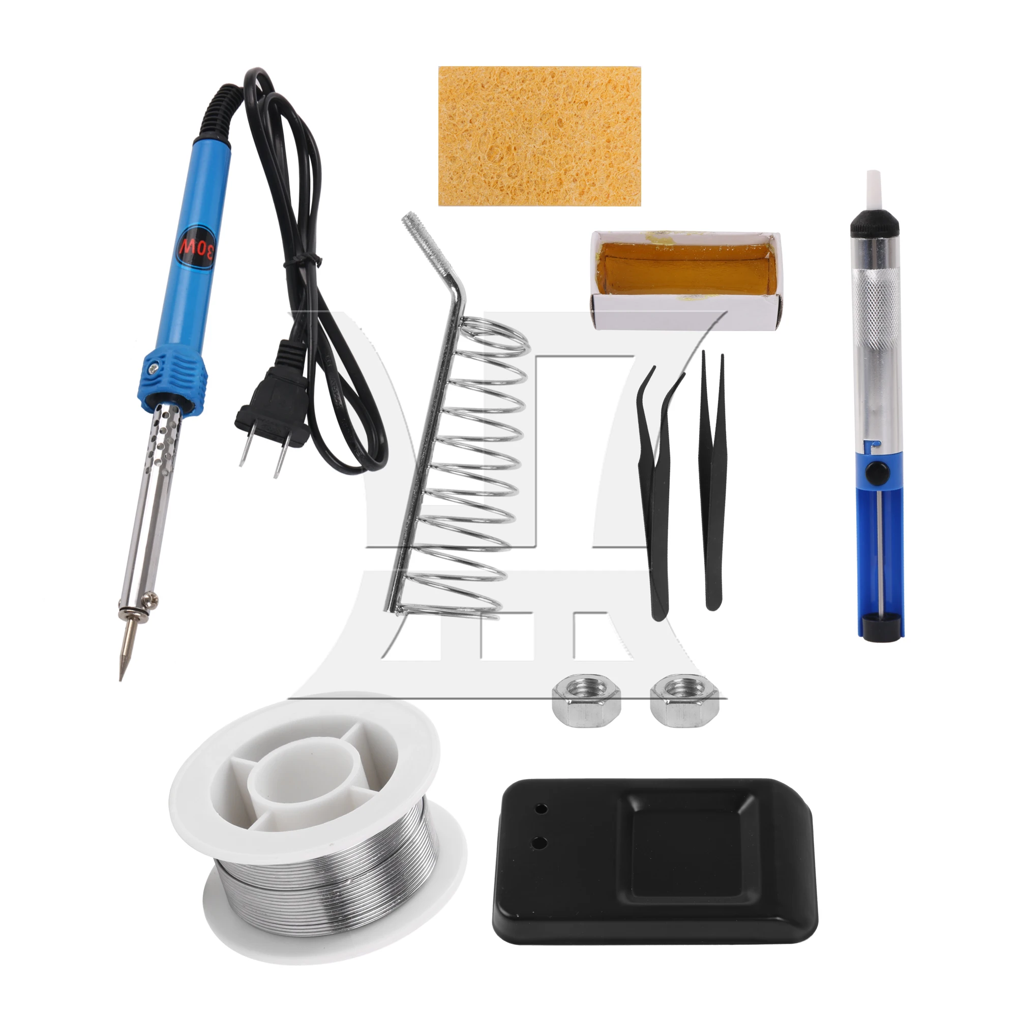 

Yibuy Dual Coil Pickup for Electric Guitar with Soldering Welding Iron Solder Set