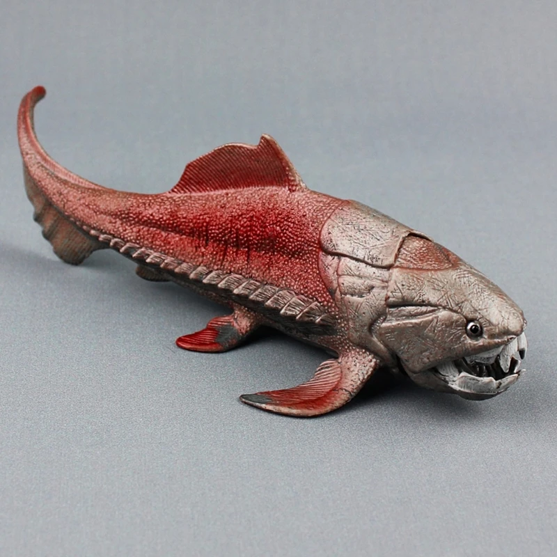20cm Dinosaurs Model Toy Dunkleosteus Dinosaur Fish Decoration Action Figure 77HD