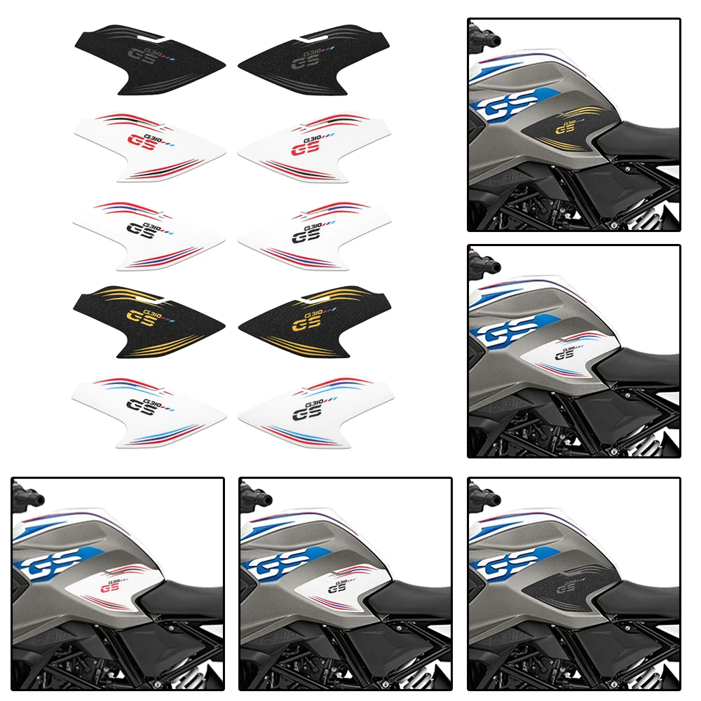 

Frosted Motorcycle Anti Slip Side Fuel Tank Pad Protector Sticker Knee Grip Traction Pad Decal Fit for G310GS G 310 GS 2018-2023