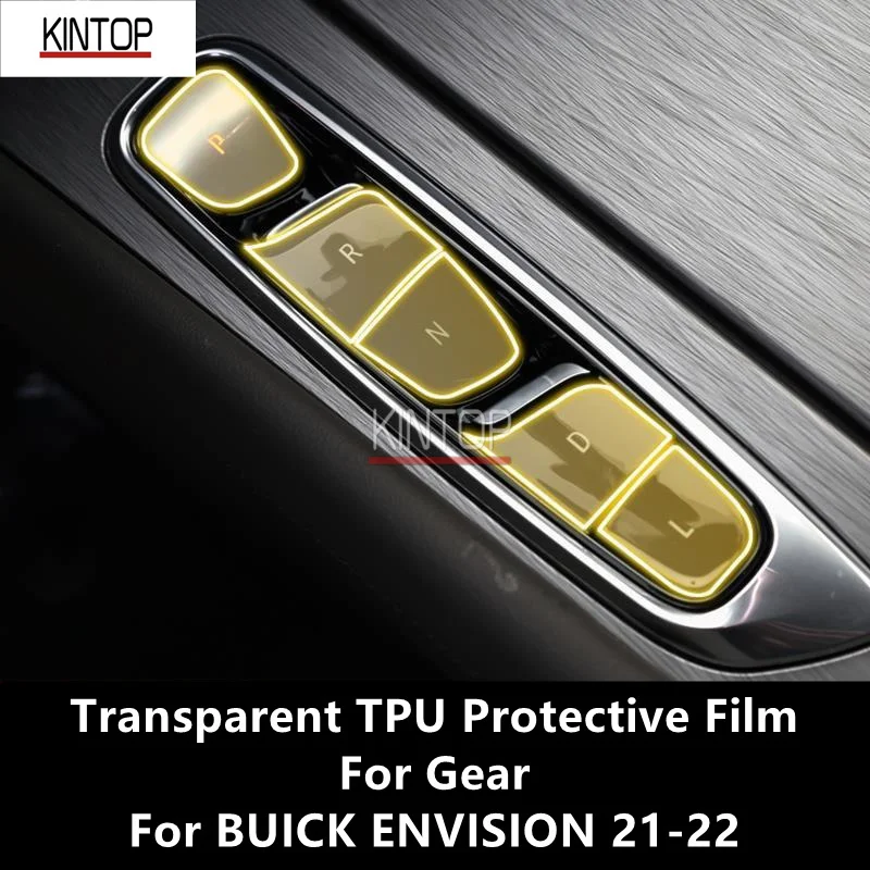 

For BUICK ENVISION 21-22 Gear Transparent TPU Protective Film Anti-scratch Repair Film Accessories Refit