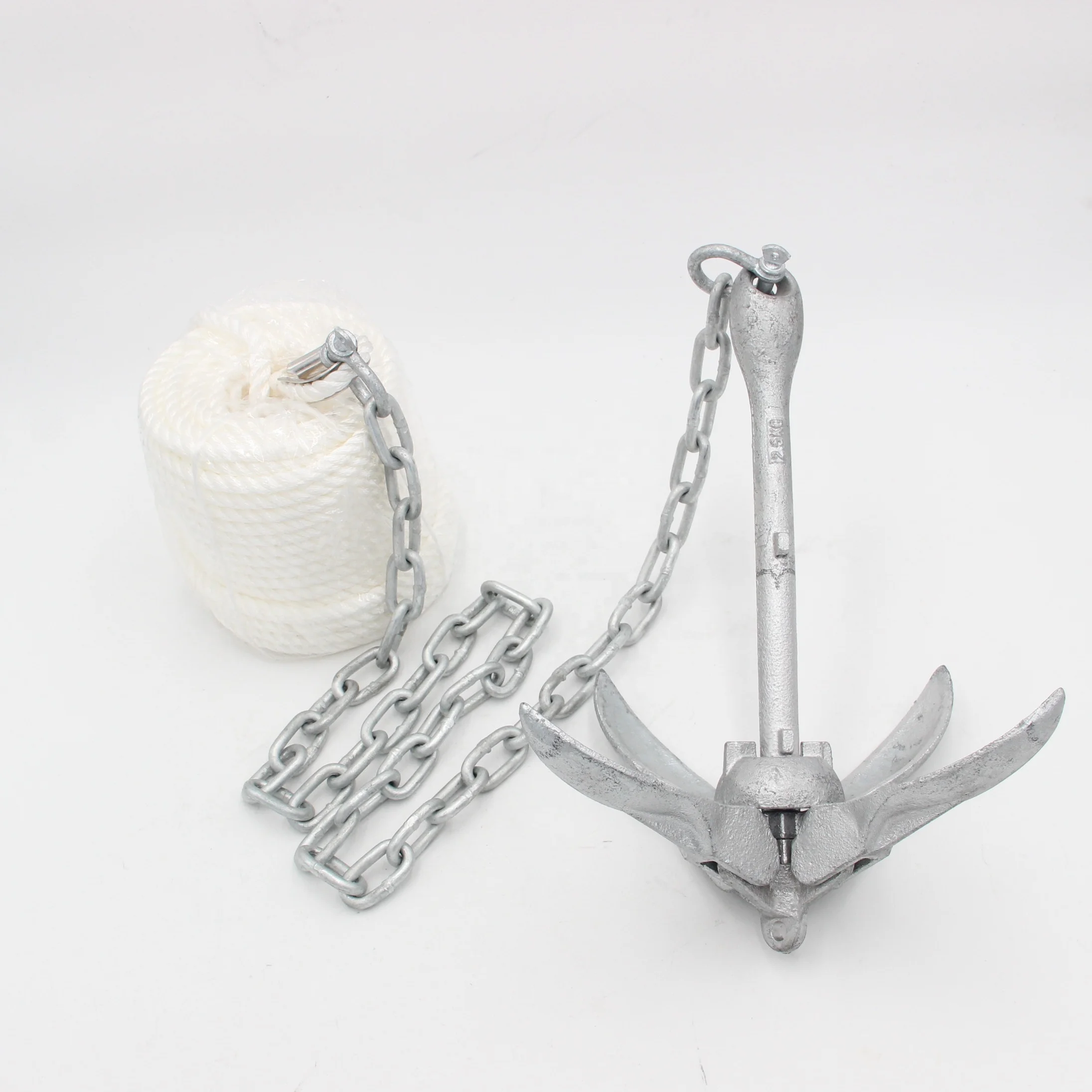 Kit de Ancla Plegable Tipo Gra - Boat Anchor Kit Galvanized reseña y precio