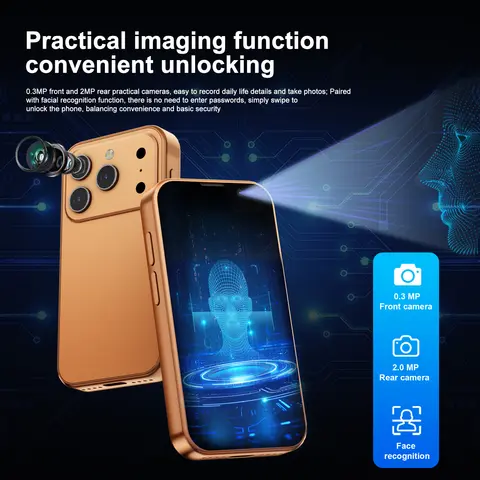 NEW SERVO 17SE Mini Smartphone 3G WCDMA Android 9.0 Dual SIM Standby 2GB+16GB Wifi GPS Play Store Pocket Smart Phone 3.0 Display