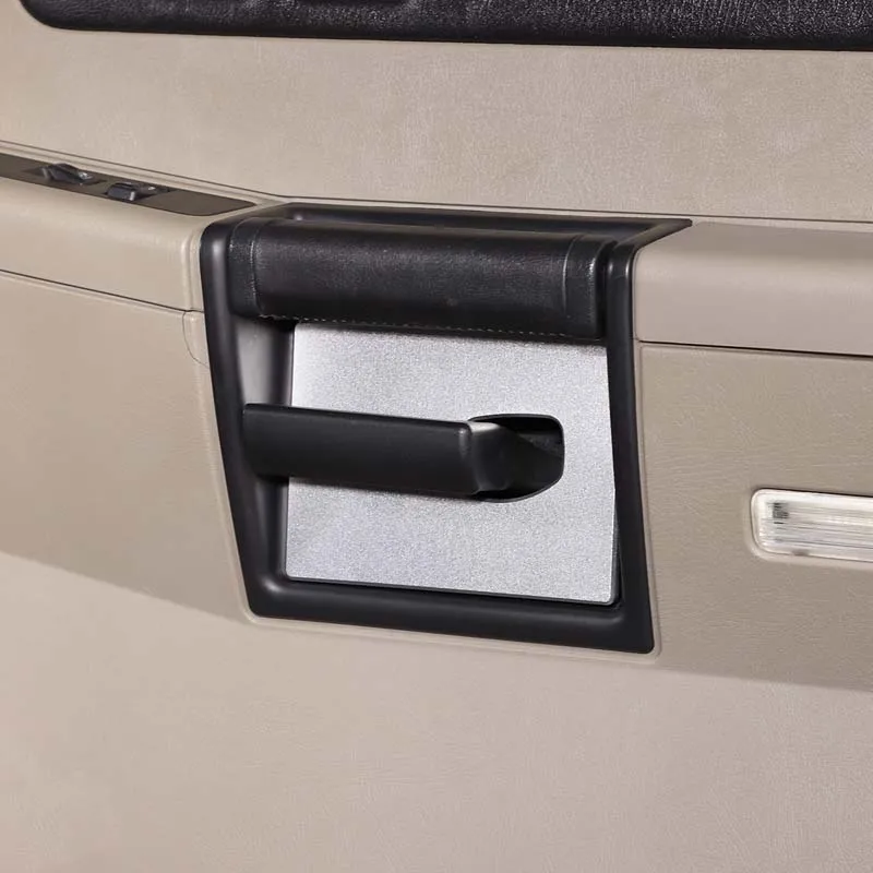 

For 03-07 Hummer H2 inner handle anti-scratch panel car interior decoration accessories aluminum alloy material