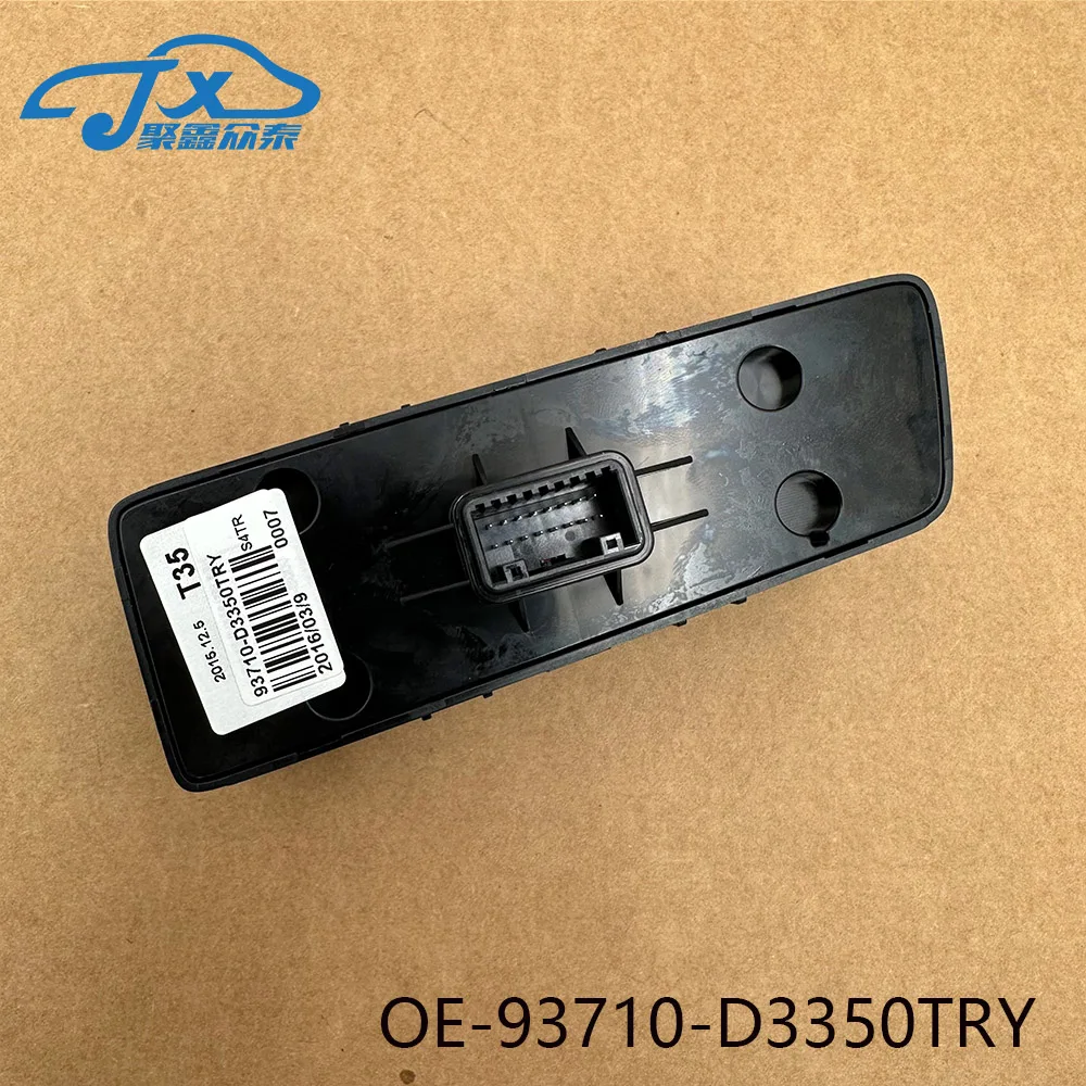 93710D3350 forHyundai TUCSONHeadlamp height adjustment switch Instrument luminance switch OFFElectric tail gate switch