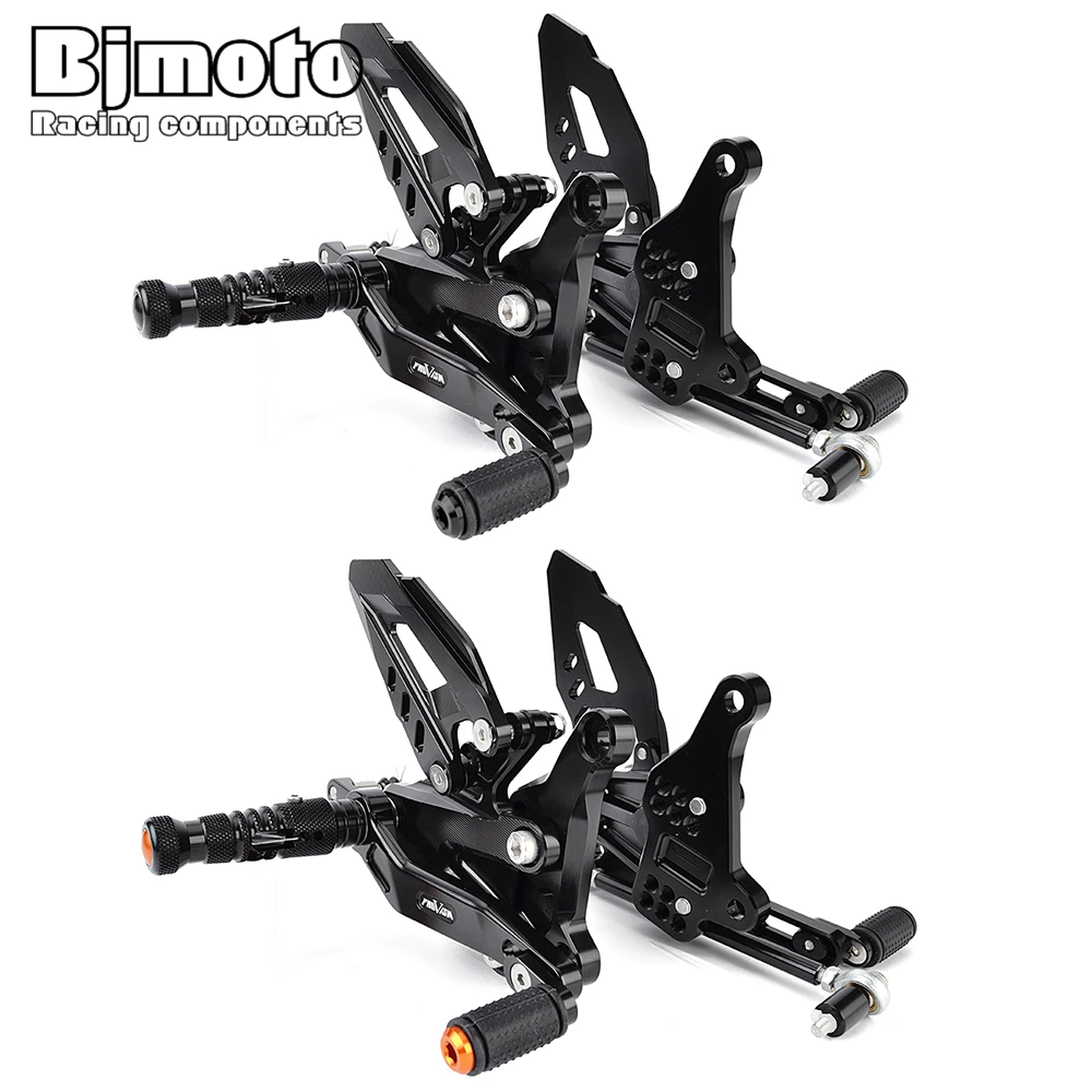 Motorcycle Adjustable Rear Set Rearsets Footrest Kit For K-TM 1290 Super D-uke R 2020-2024 / 1390 Superduke R 2024